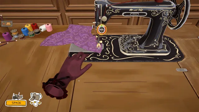 Sewing & dress quality in the game workshop